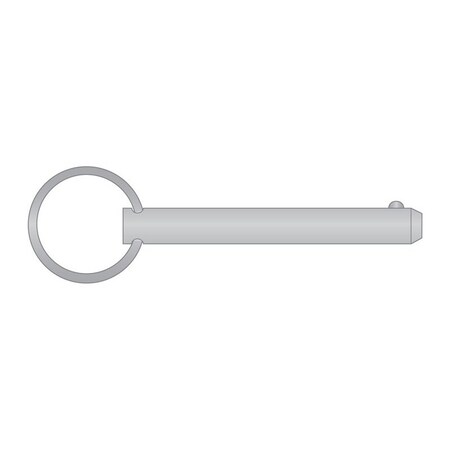 Heritage Industrial Detent Pin 1/4 x 1/2 SS300 PL DTPS-0250-0500